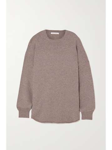 EXTREME CASHMERE N°53 Crew Hop cashmere-blend sweater