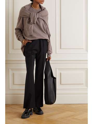 EXTREME CASHMERE N°53 Crew Hop cashmere-blend sweater