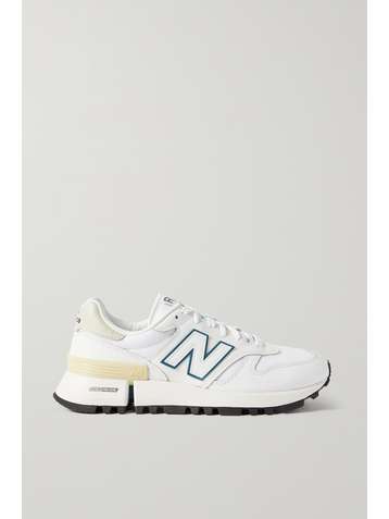 NEW BALANCE + Tokyo Design Studio RC 1300 leather and mesh sneakers
