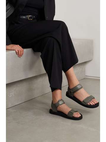 THE ROW Sandales en cuir Hook and Loop