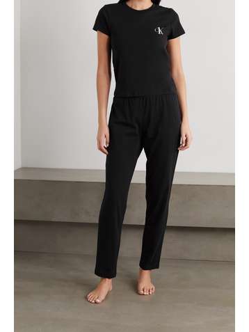 CALVIN KLEIN CK One stretch-cotton jersey pyjama pants