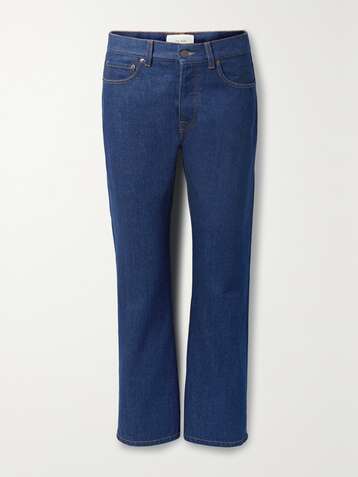 THE ROW Lesley high-rise straight-leg jeans