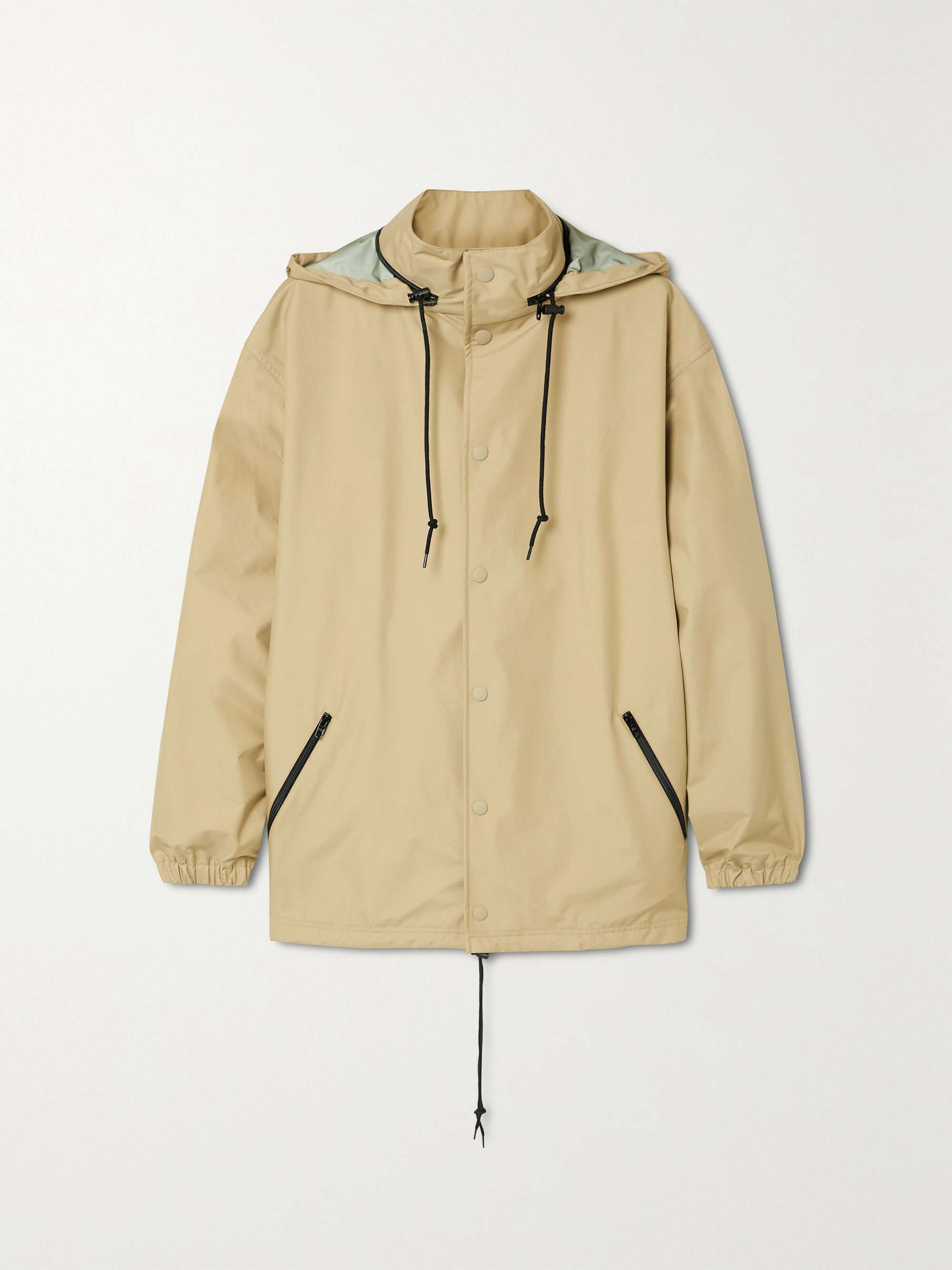 drivende Alcatraz Island Atticus BALENCIAGA Hooded printed shell jacket | NET-A-PORTER