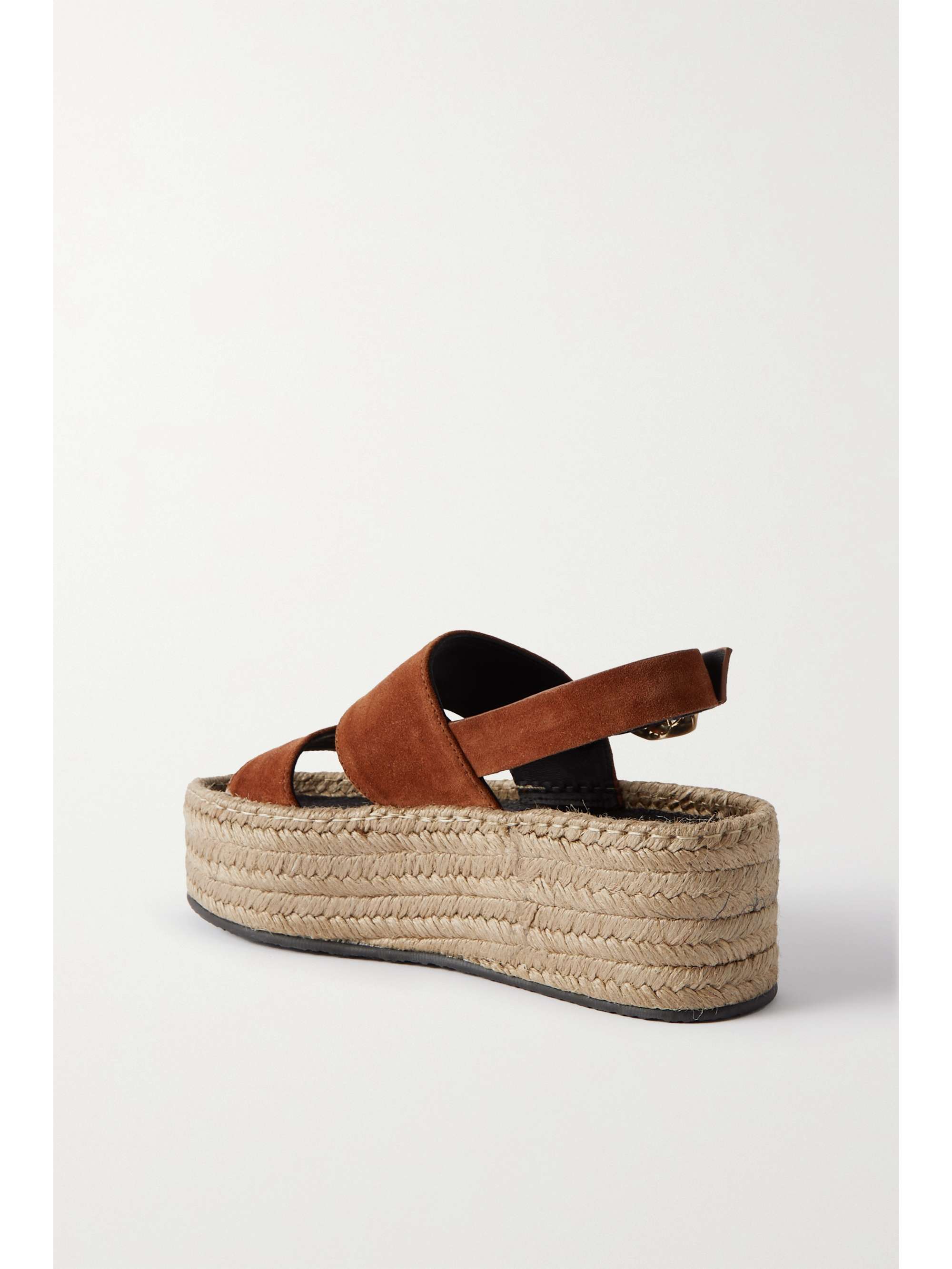 RAG & BONE Odyssey 80 suede wedge espadrilles