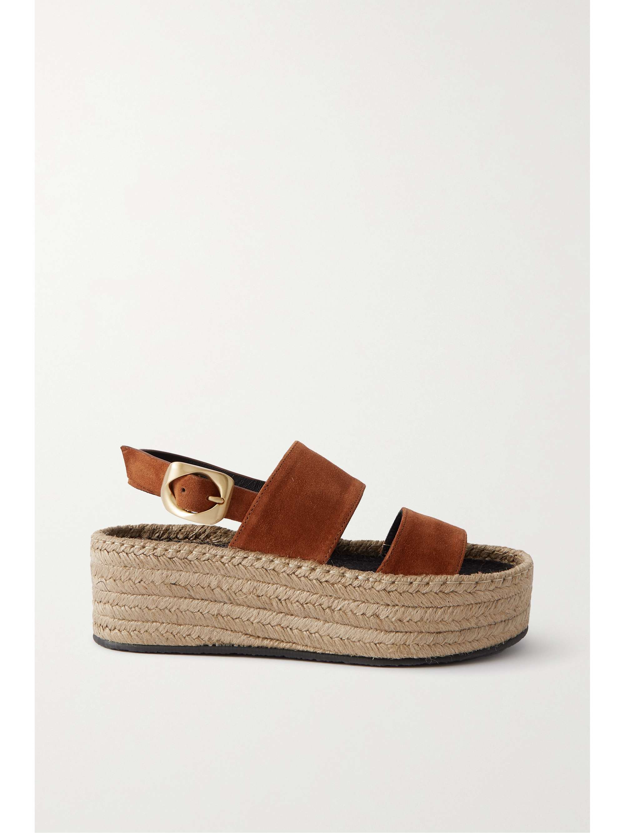 RAG & BONE Odyssey 80 suede wedge espadrilles