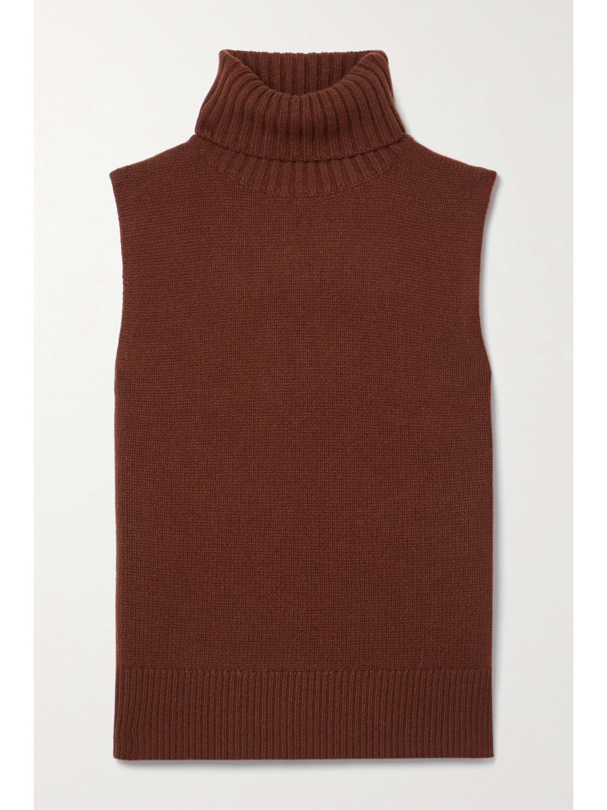Brick Arthur cashmere turtleneck vest 
