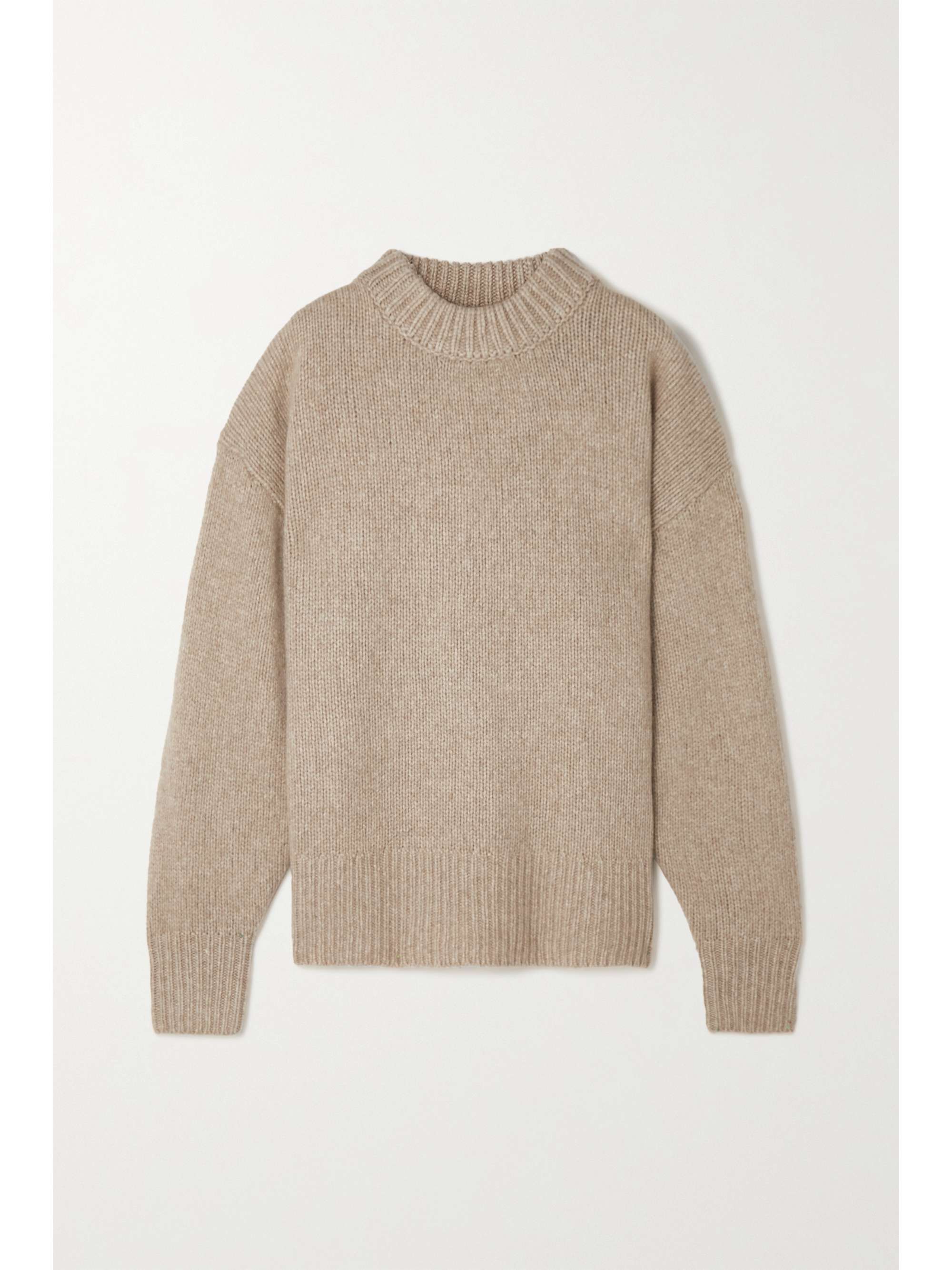 Beige Galerie oversized cashmere 