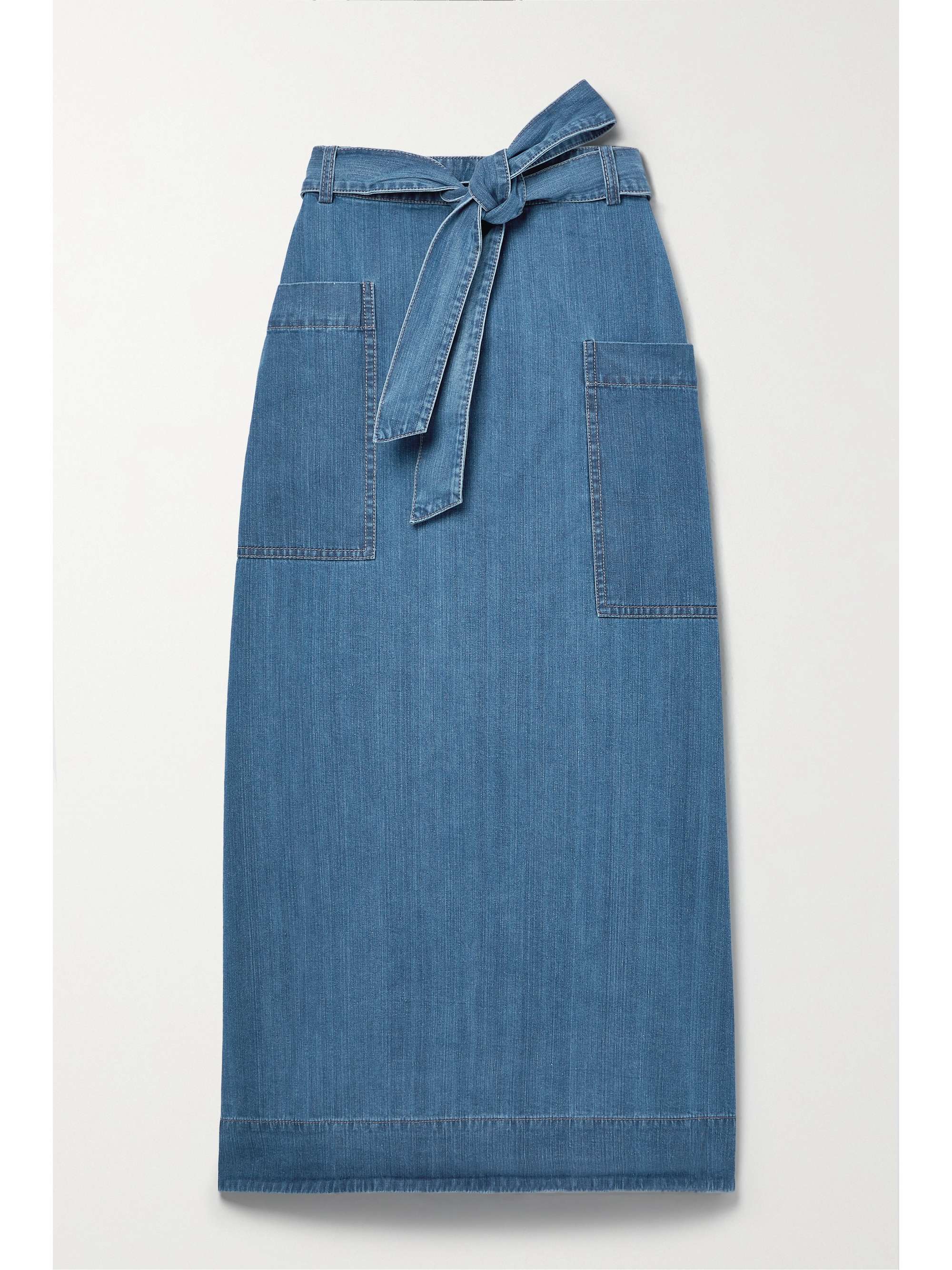 denim skirt wrap