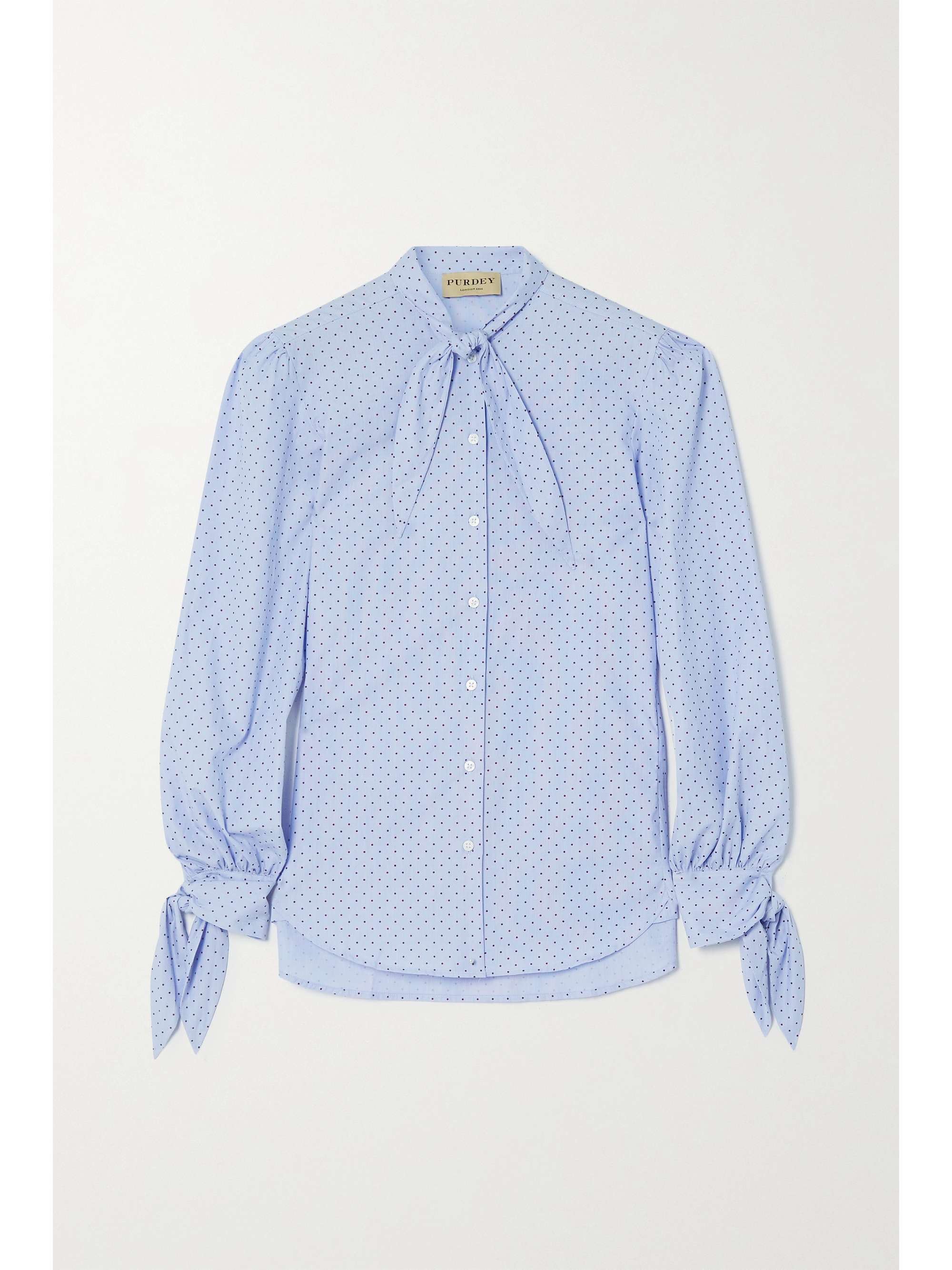 Blue dotted shirt Clearance