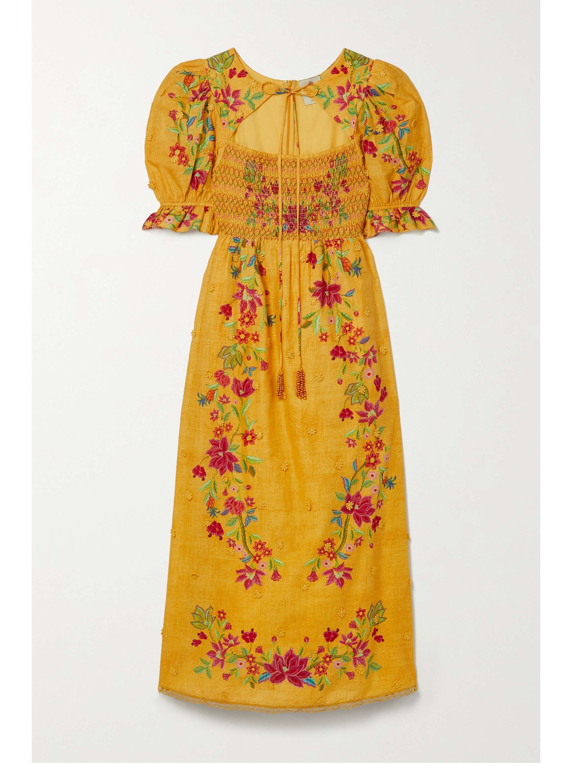 floral-print cotton-voile maxi dress 