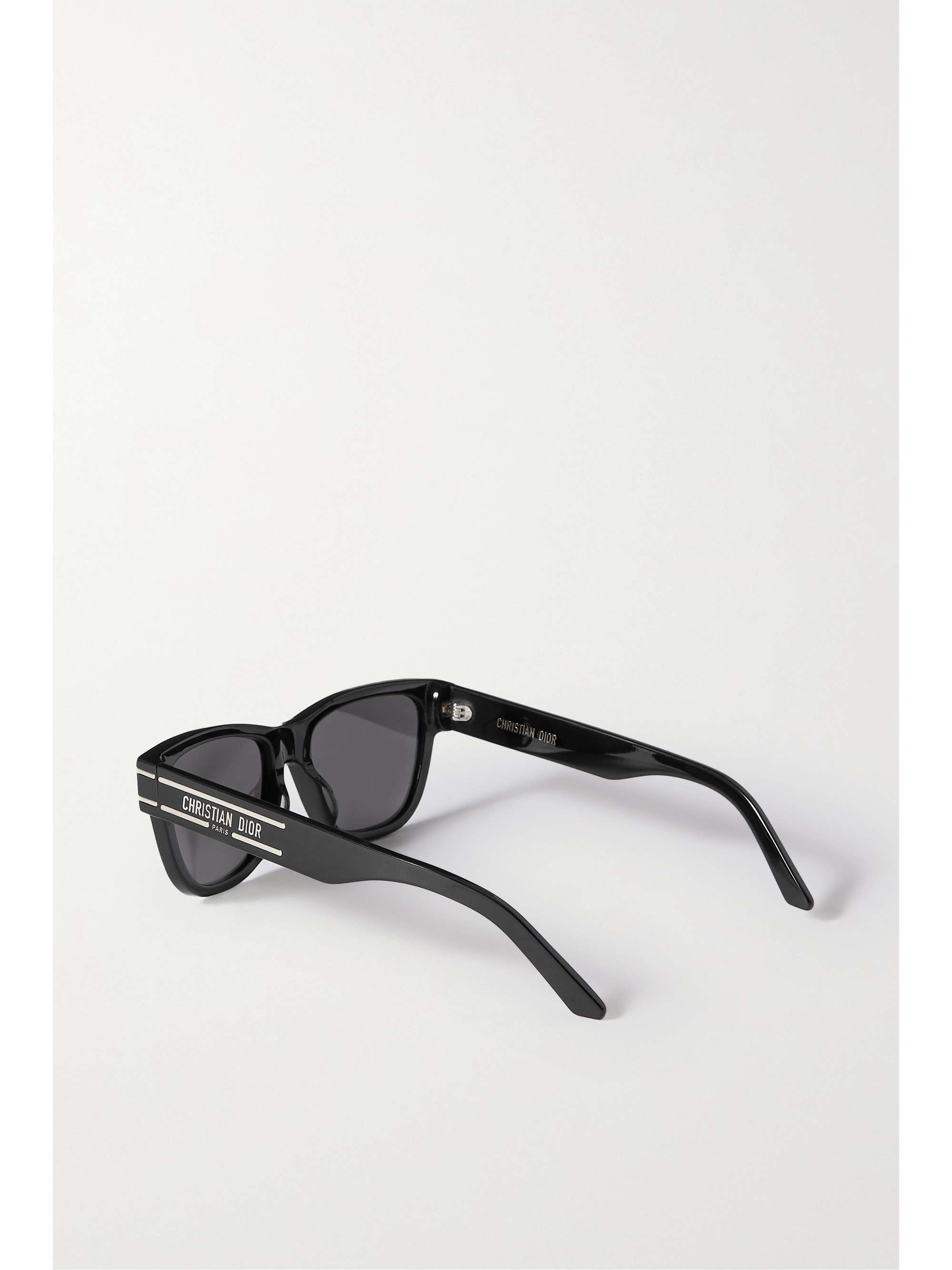 DIOR EYEWEAR DiorSignature S6U cat-eye acetate and gold-tone sunglasses