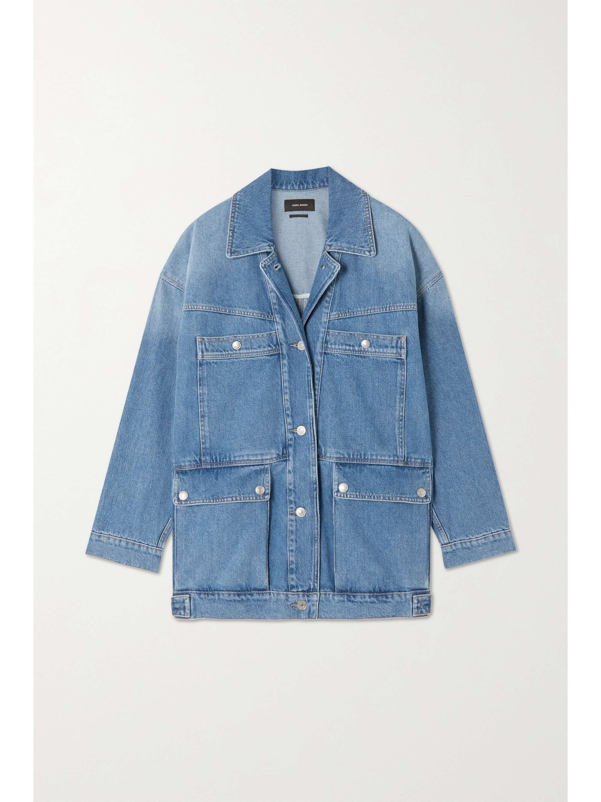 Mid denim Paolo oversized denim jacket 