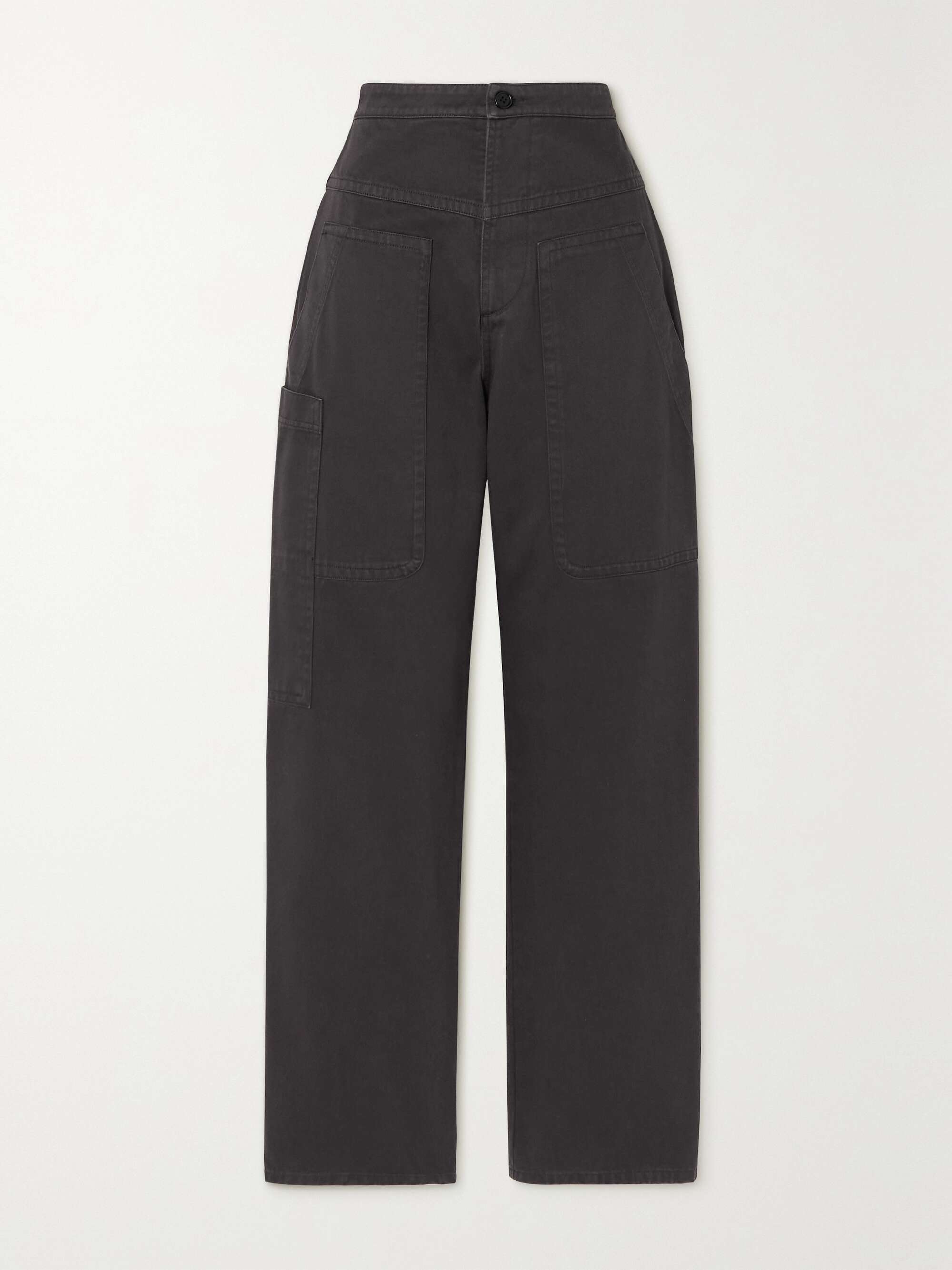 ISABEL MARANT ÉTOILE Philna-Ga high-rise straight-leg pants | NET-A-PORTER