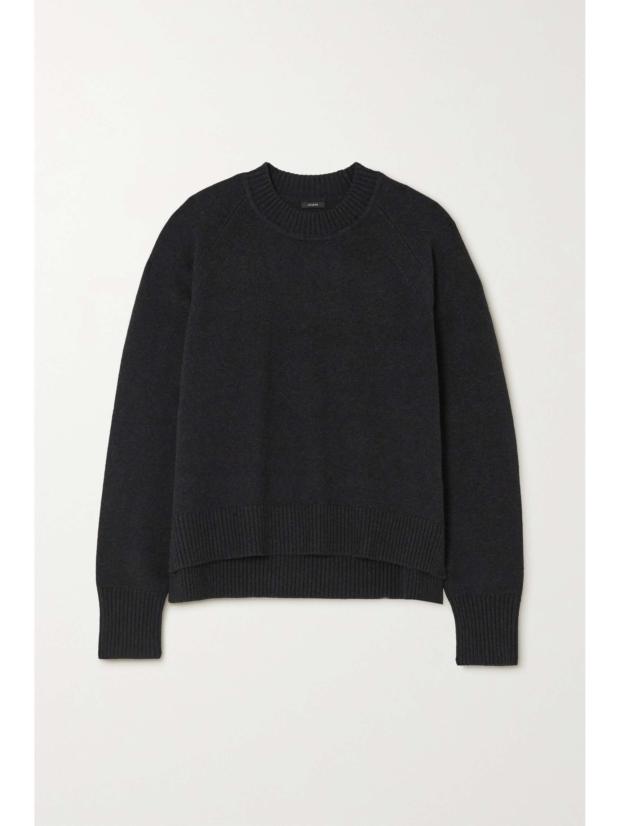 Dark gray Silk-blend sweater | JOSEPH 