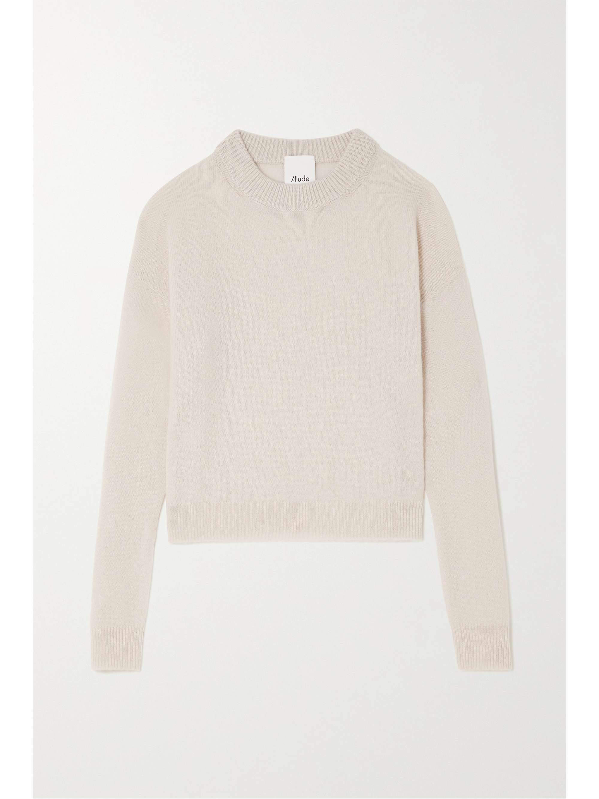 cashmere-blend sweater | ALLUDE | NET 