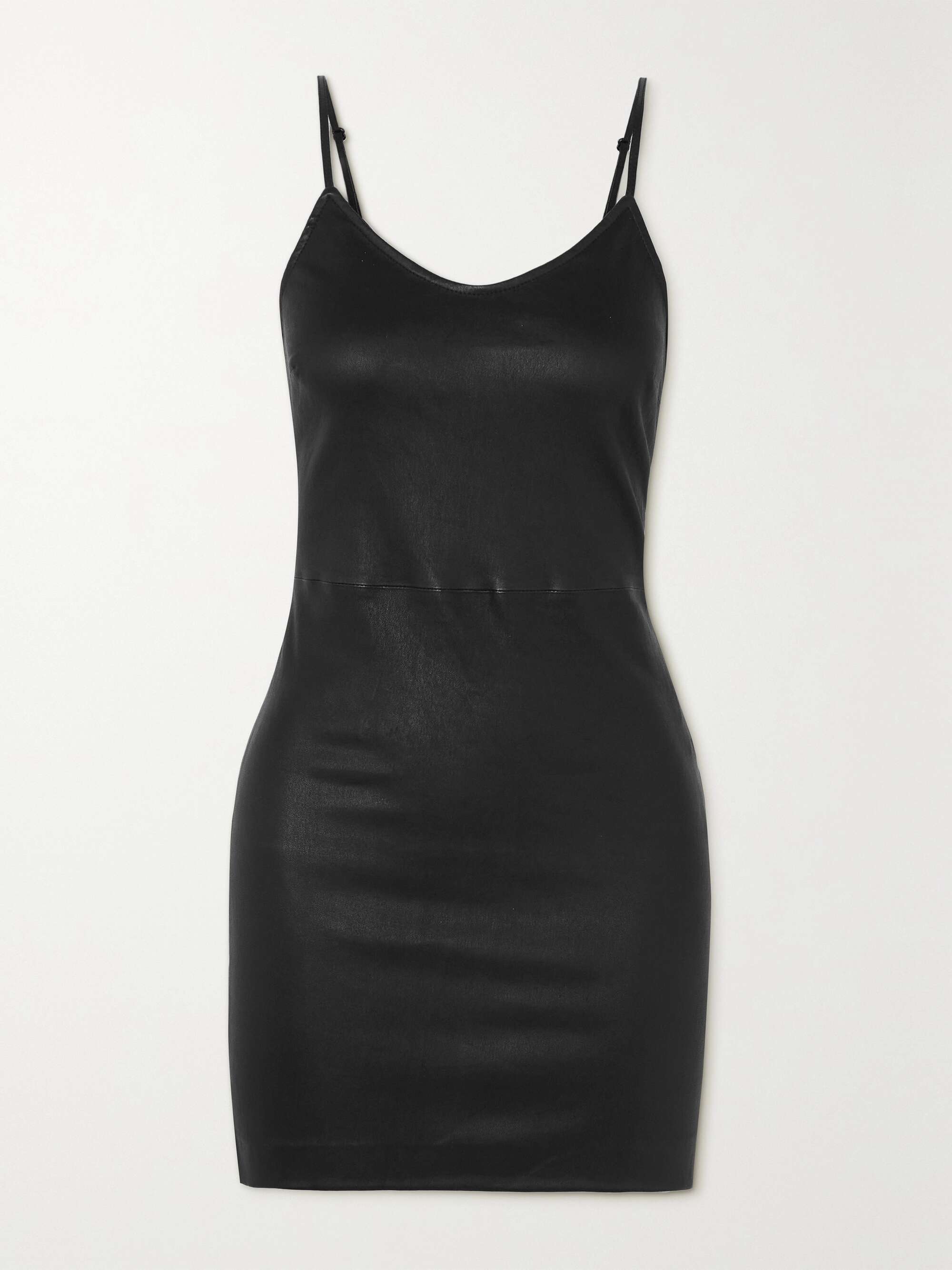 SPRWMN Leather mini dress | NET-A-PORTER