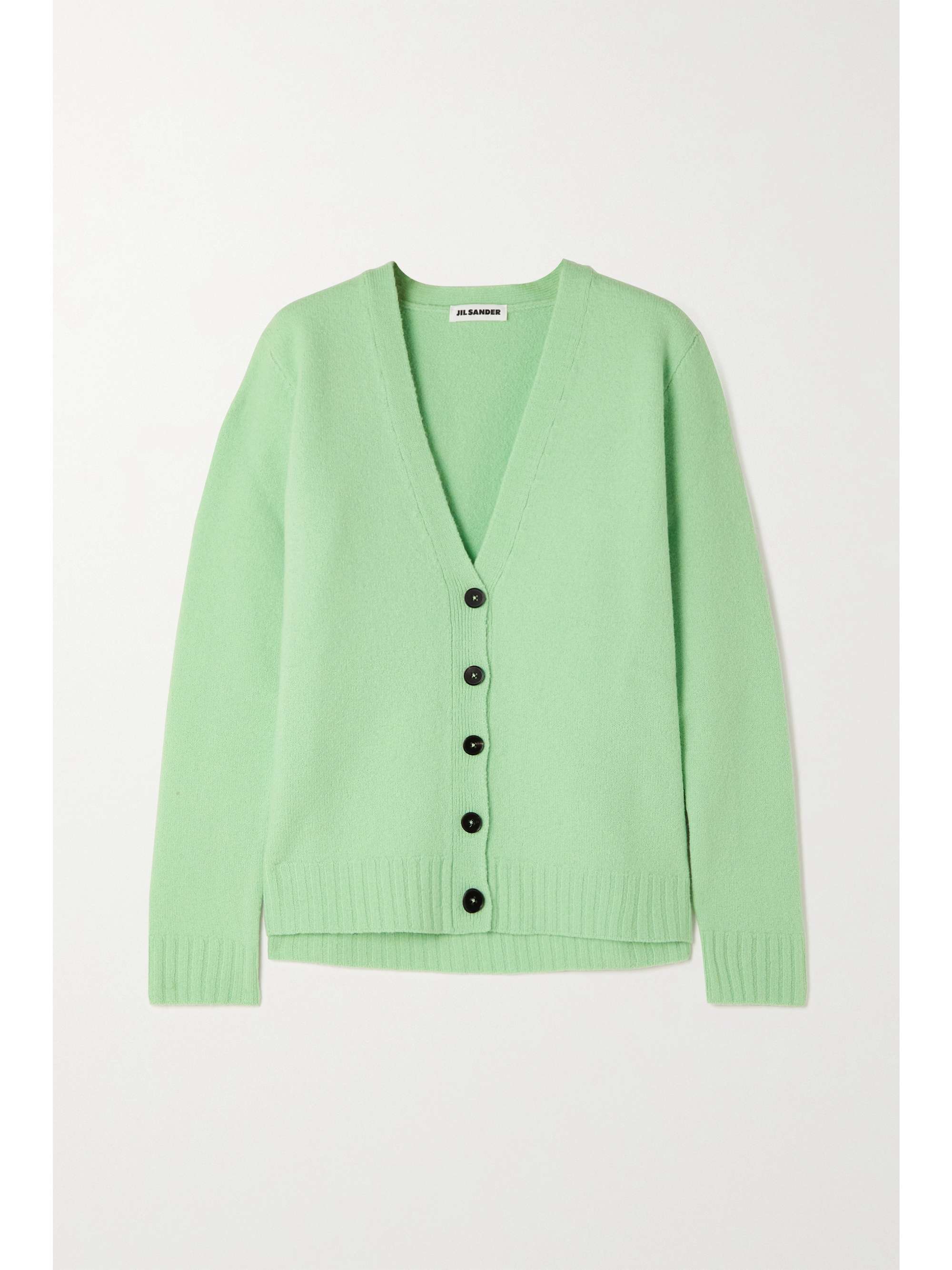 Light green Wool cardigan | JIL SANDER 