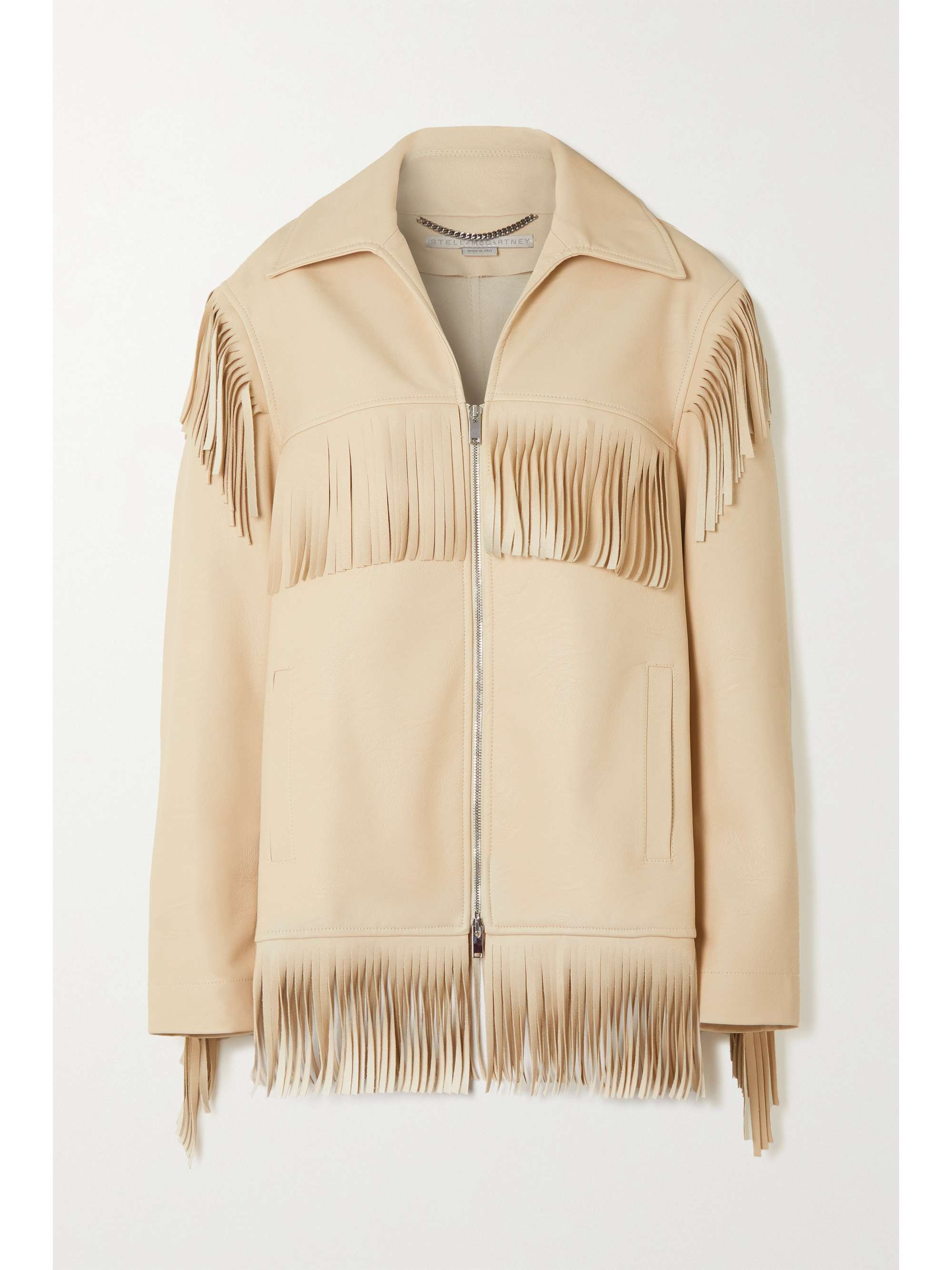 stella mccartney fringe jacket