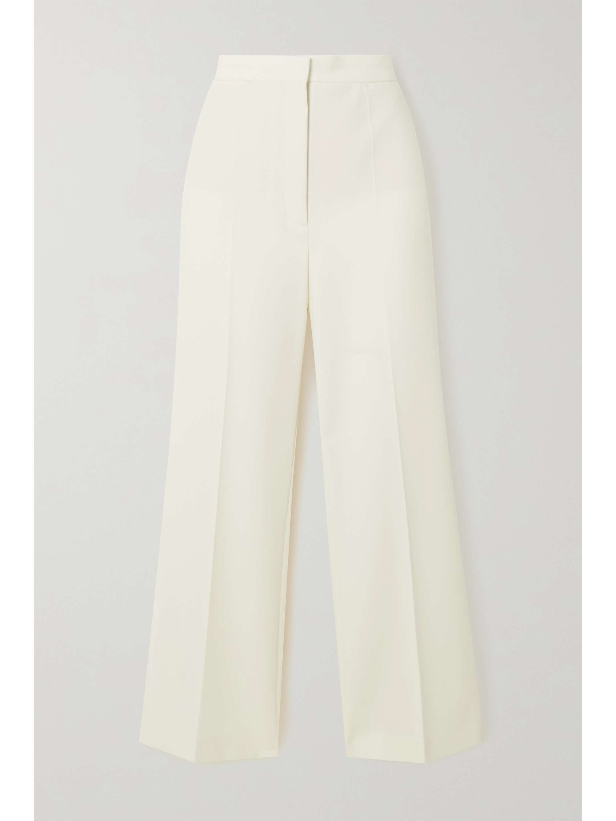 STELLA MCCARTNEY Cropped twill wide-leg pants | NET-A-PORTER
