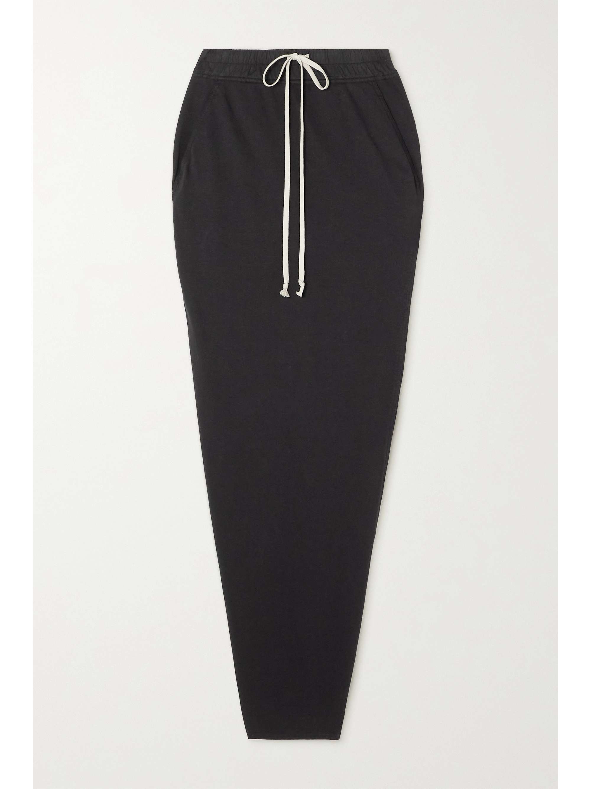 Black Gonna cotton-jersey maxi skirt 