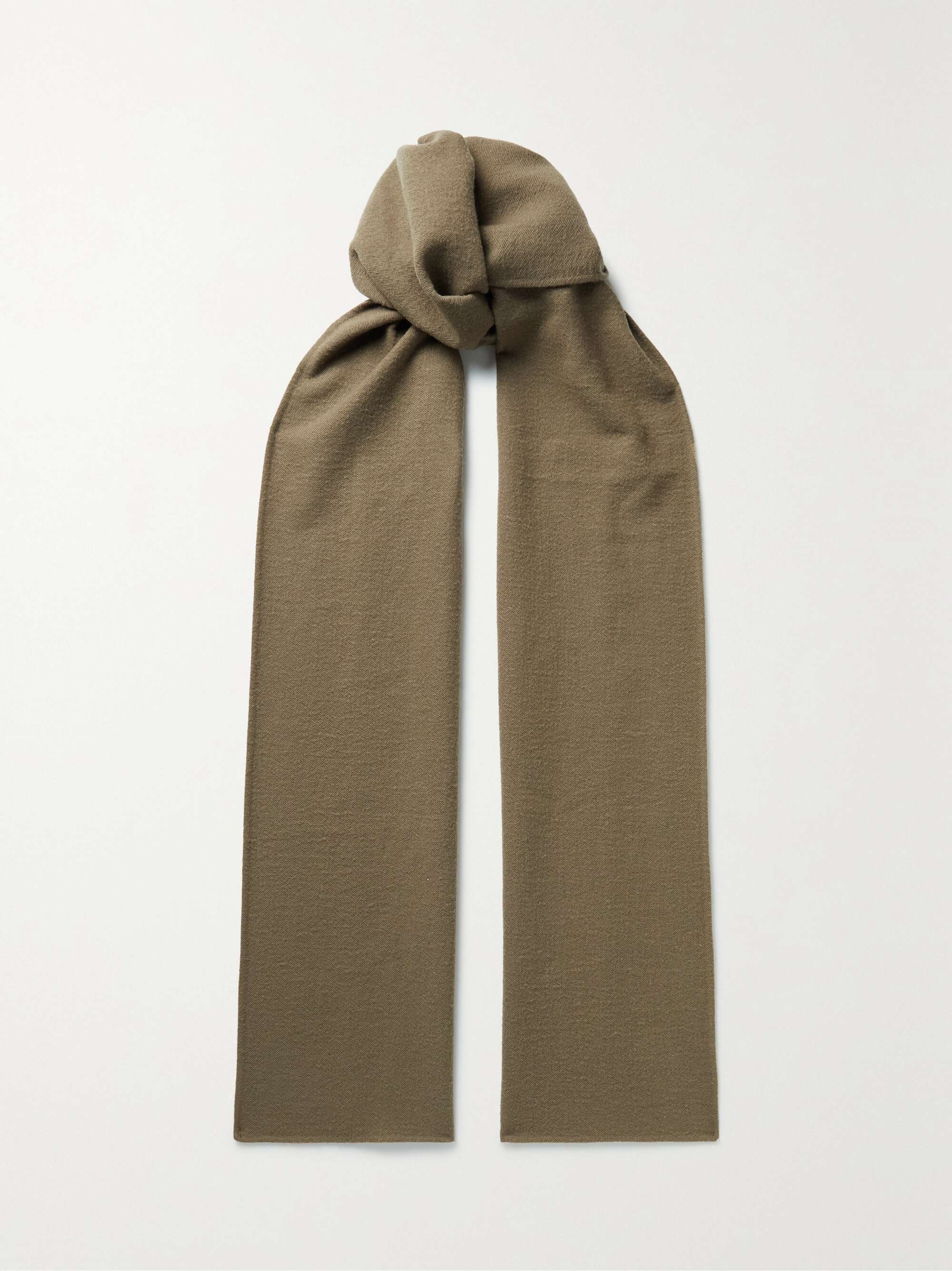 THE ROW Bisbee wool-blend twill scarf