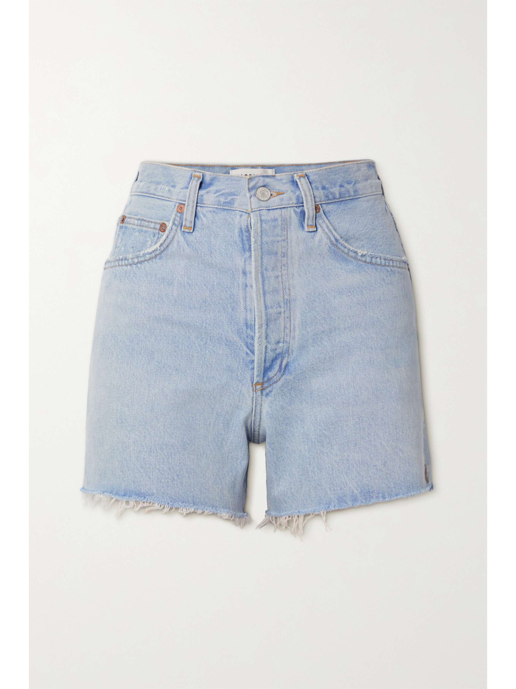 Light denim Dee denim shorts | AGOLDE 