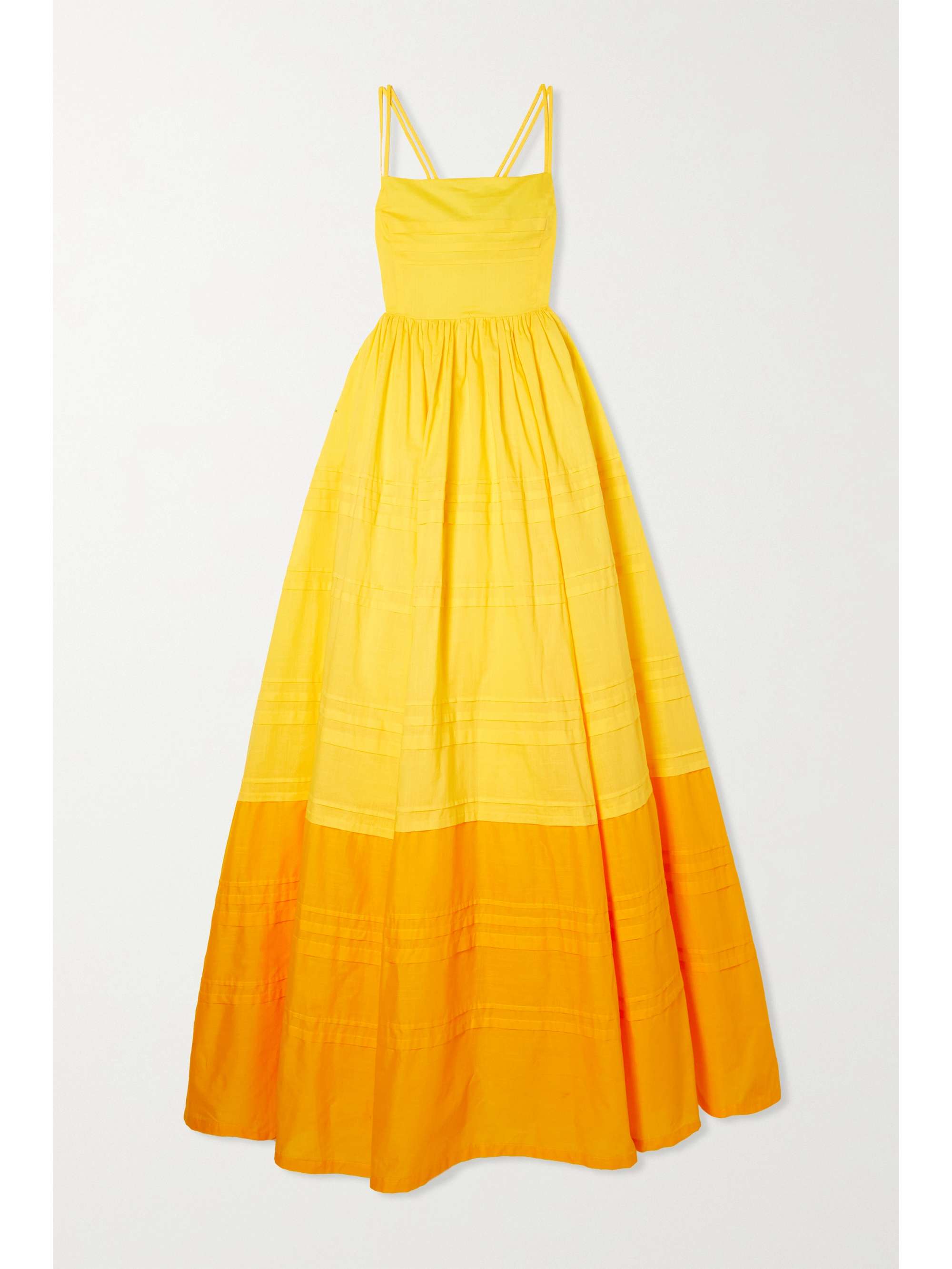 cotton-poplin maxi dress | STAUD 