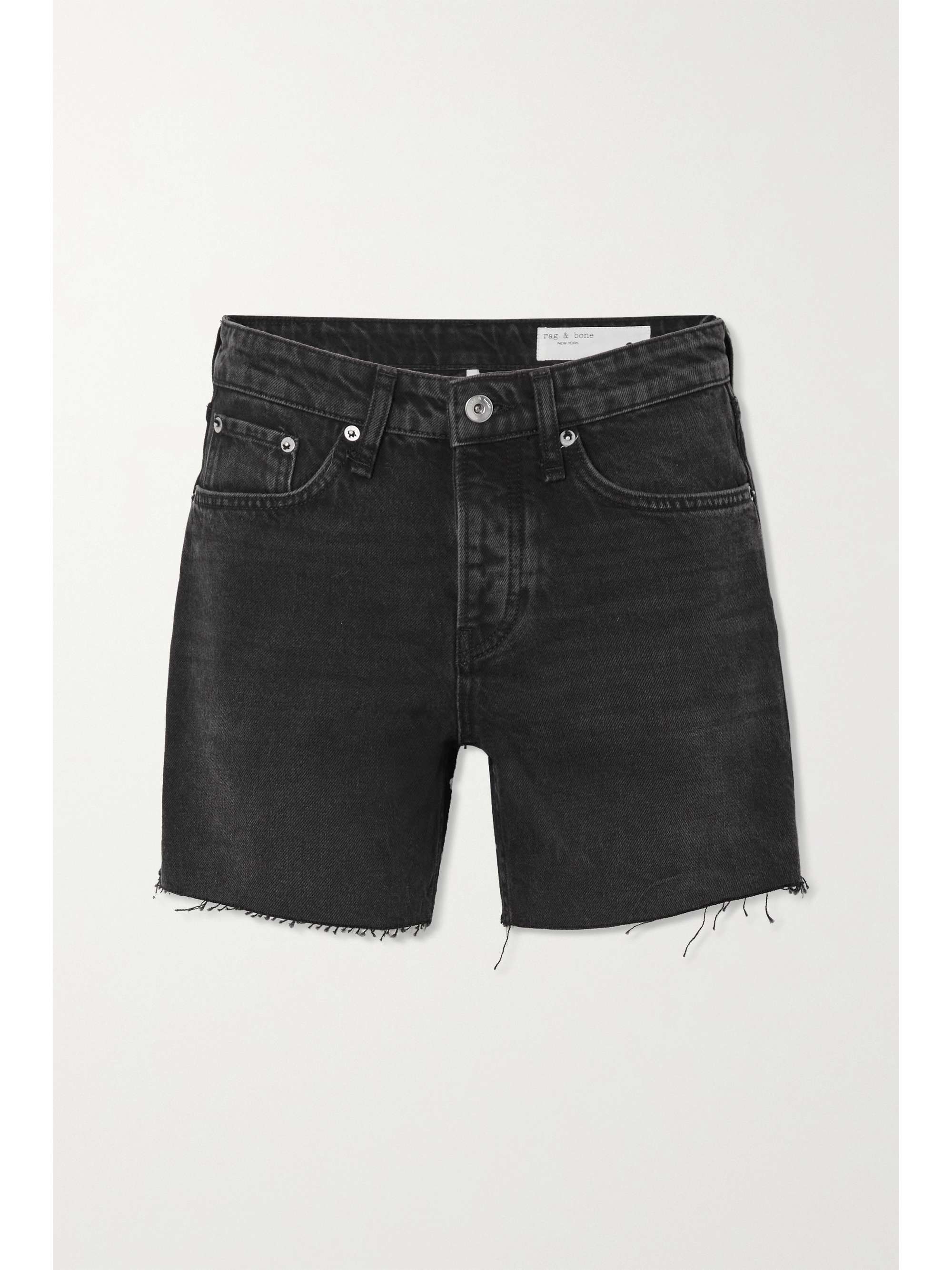 Rosa frayed denim shorts | RAG \u0026 BONE 
