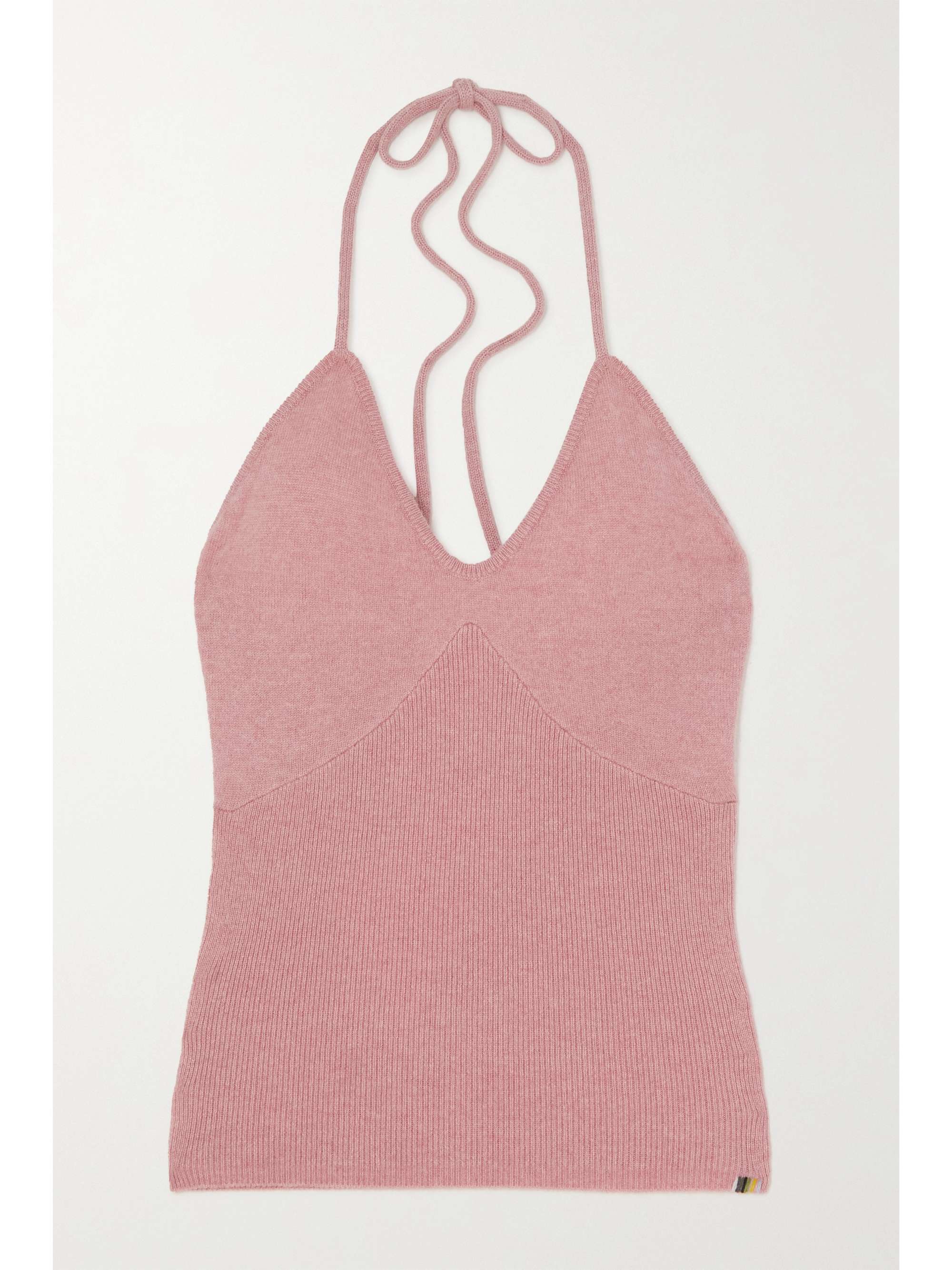 N°230 Costa cashmere-blend halterneck tank