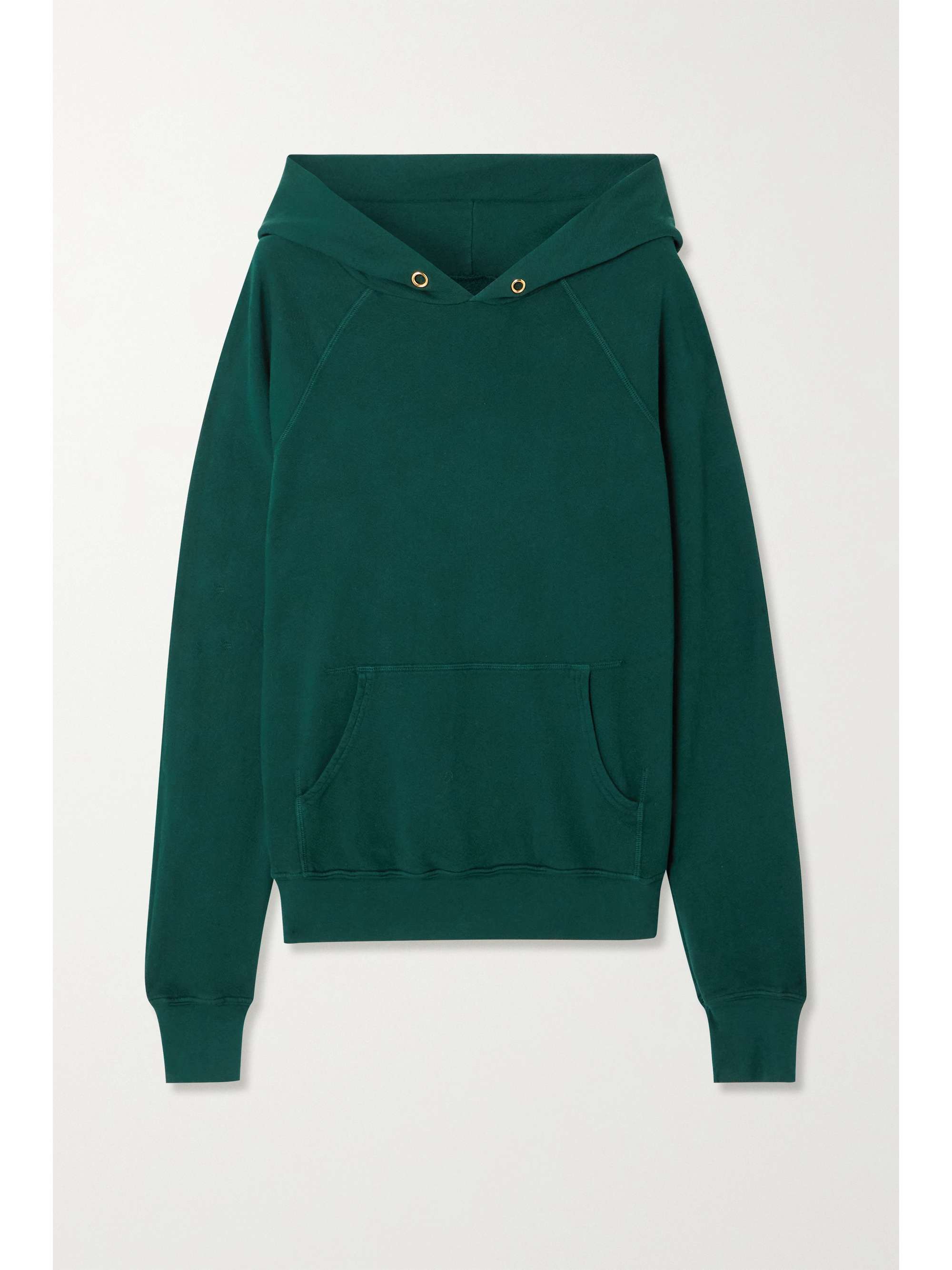 Les Tien Green Raglan Hoodie