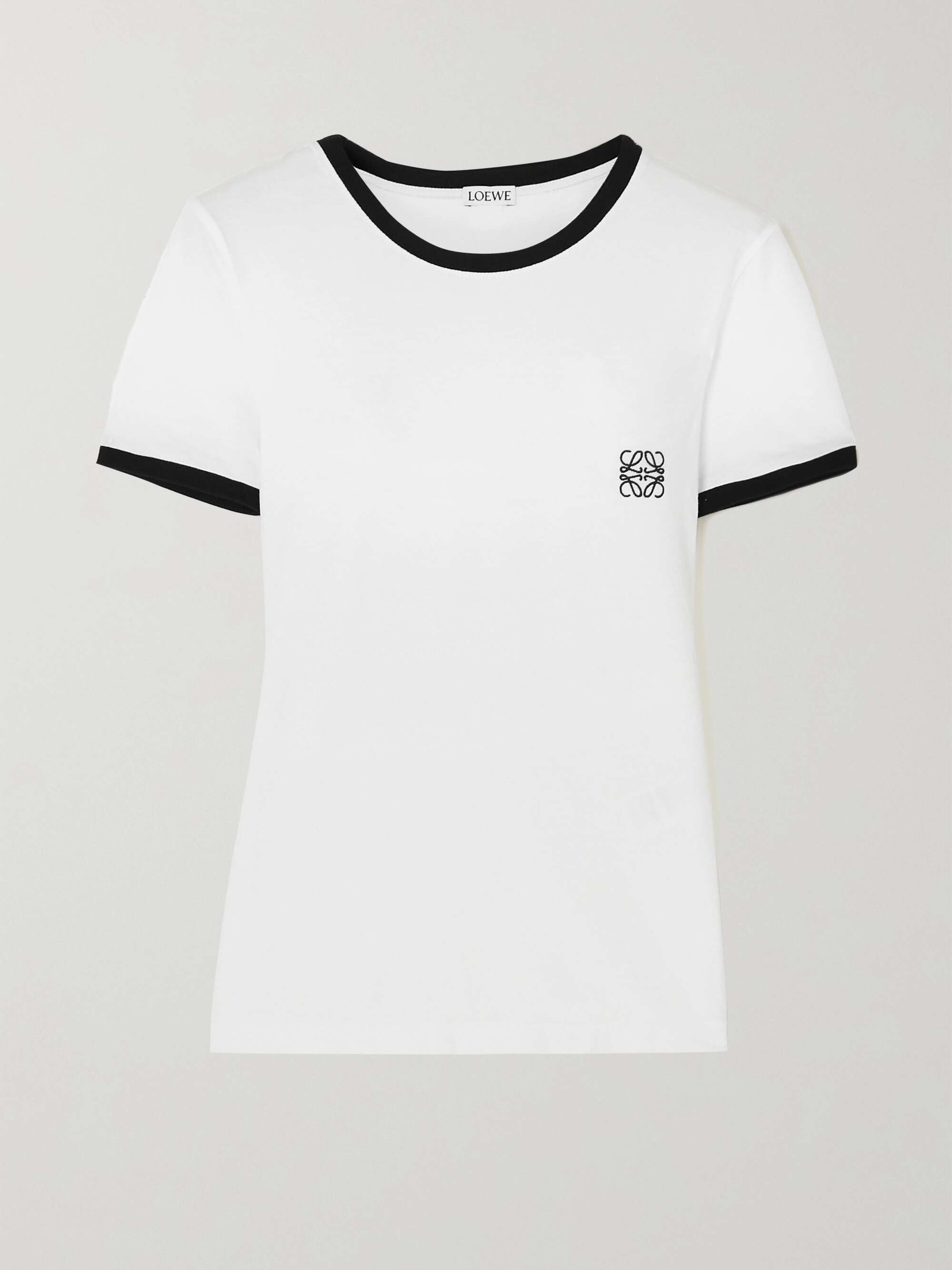 Embroidered Cotton T-Shirt - Ready-to-Wear