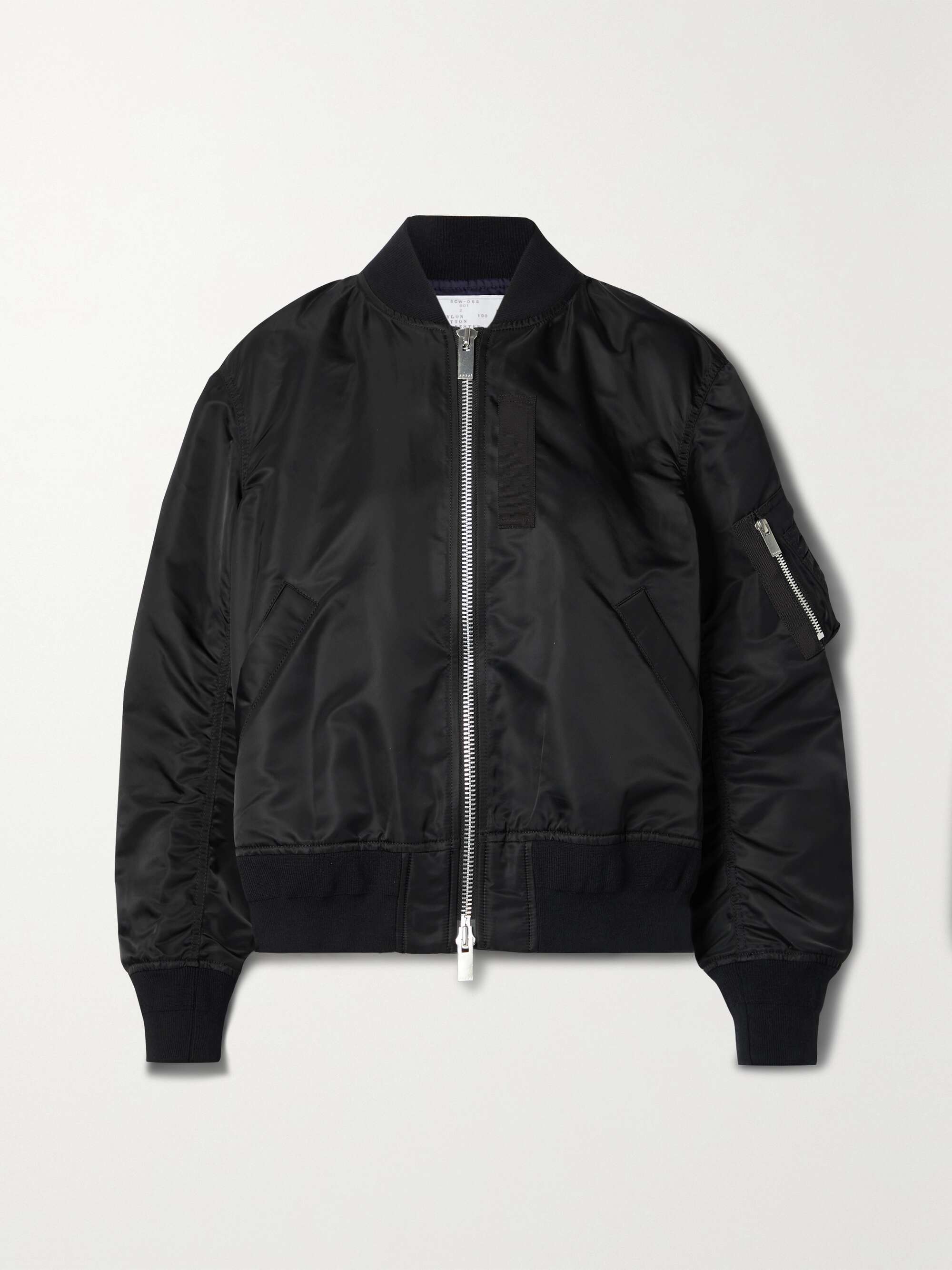 sacai ma-1 bomber jacket