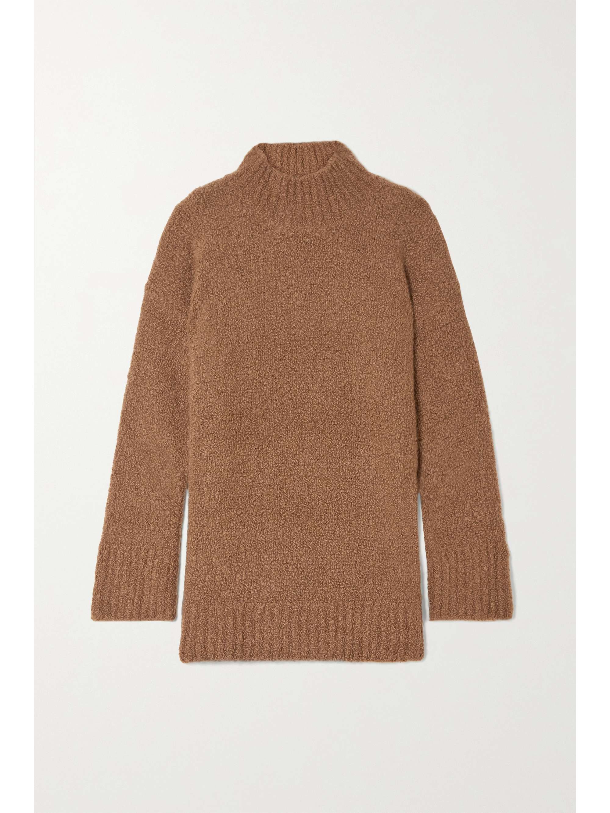 Camel + NET SUSTAIN recycled cashmere 