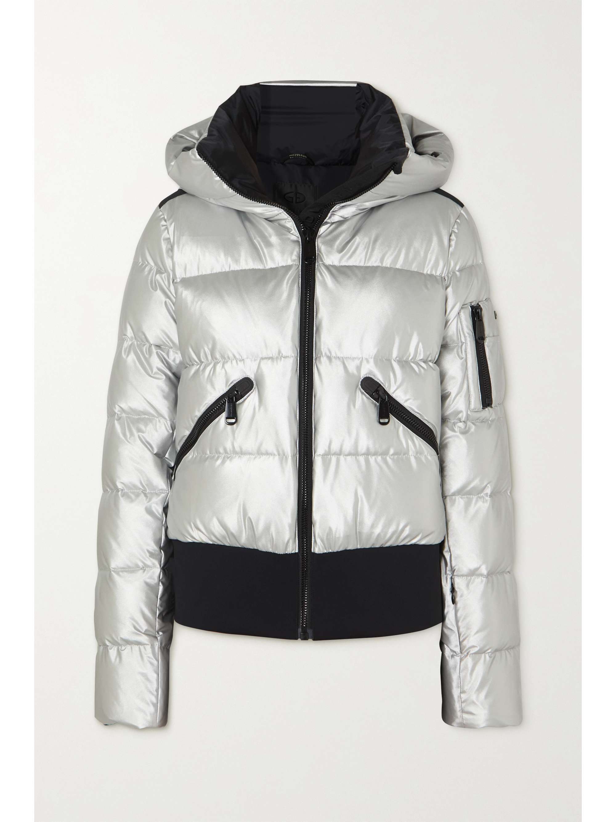 GOLDBERGH Bombardino hooded quilted metallic down ski jacket | NET-A-PORTER