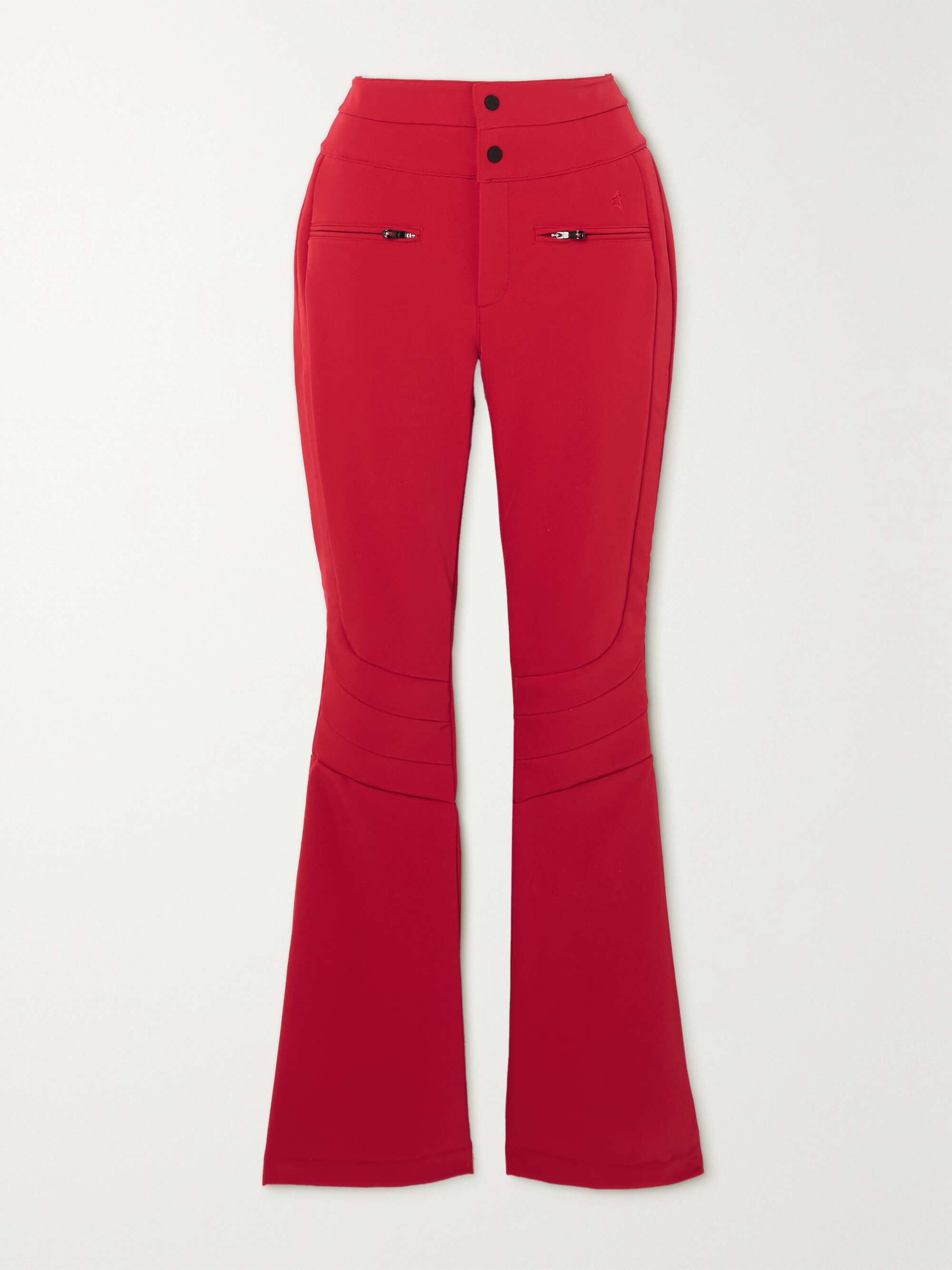 snow pants red