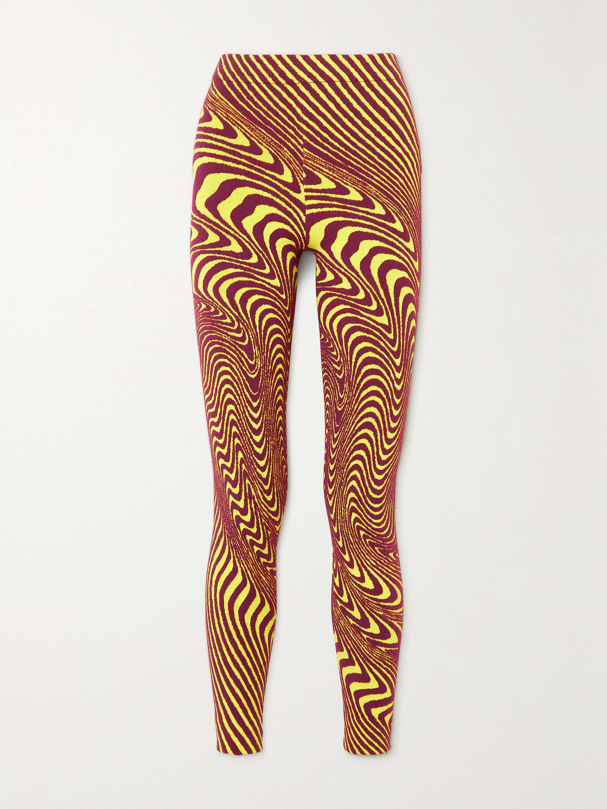 AZTECH MOUNTAIN + Ed Curtis jacquard-knit leggings | NET-A-PORTER