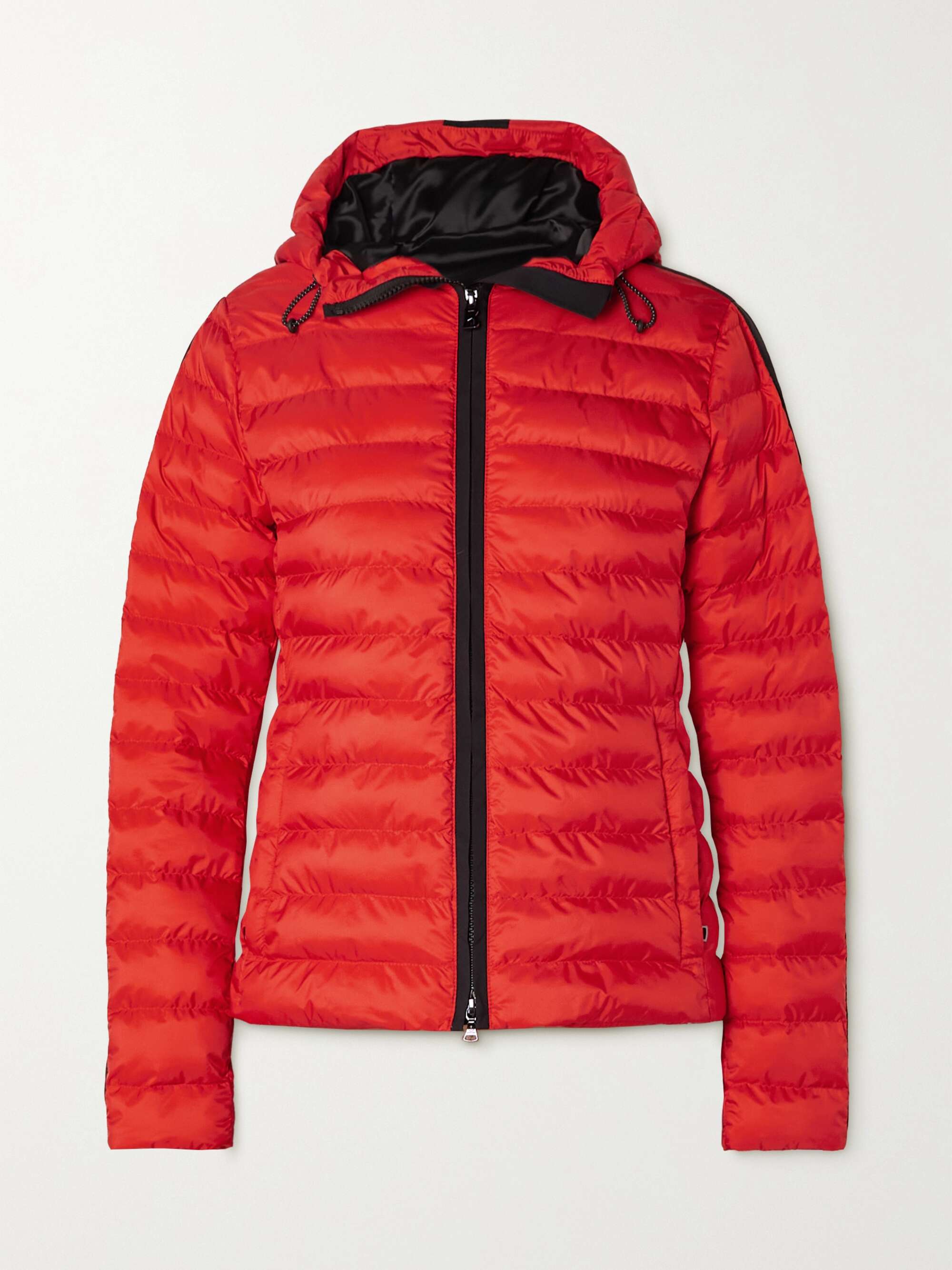 Red Paloma striped shell jacket 