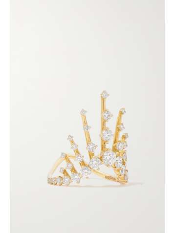 FERNANDO JORGE Radiant 18-karat gold diamond ring