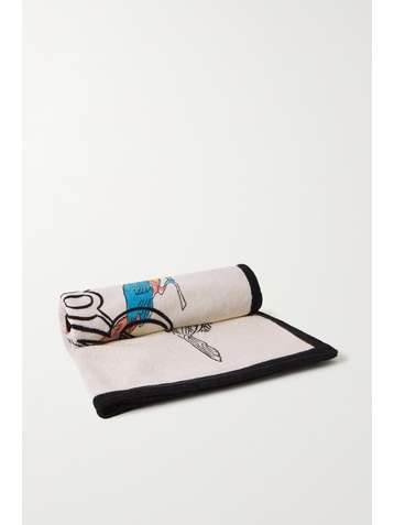 LOEWE + Paula's Ibiza printed cotton-terry towel