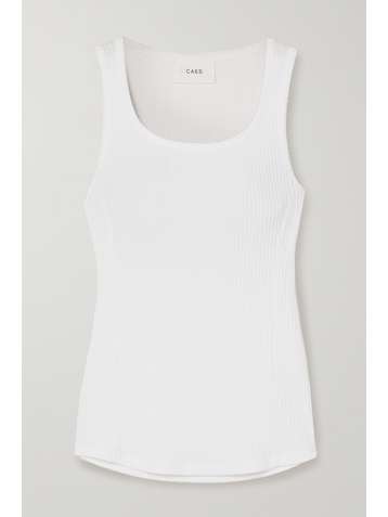 CAES + NET SUSTAIN ribbed stretch-jersey tank