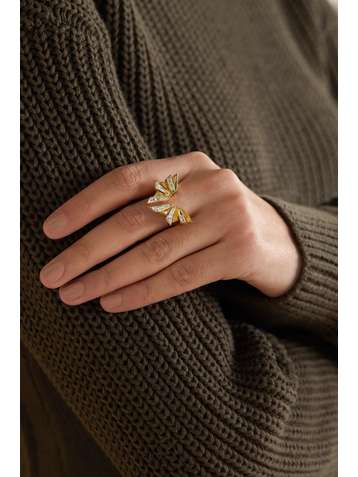 STEPHEN WEBSTER + NET SUSTAIN Dynamite 18-karat recycled gold diamond ring