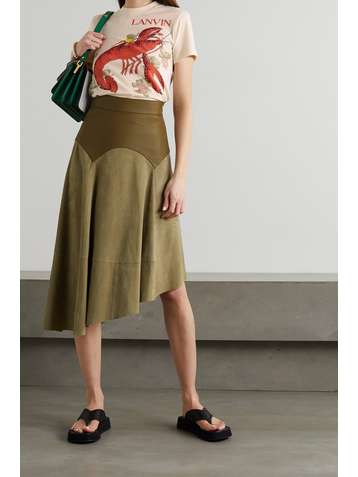 LANVIN + Babar T-Shirt aus Baumwoll-Jersey mit Print und Kristallen