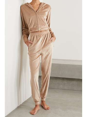 SKIMS Velour hoodie - Honey