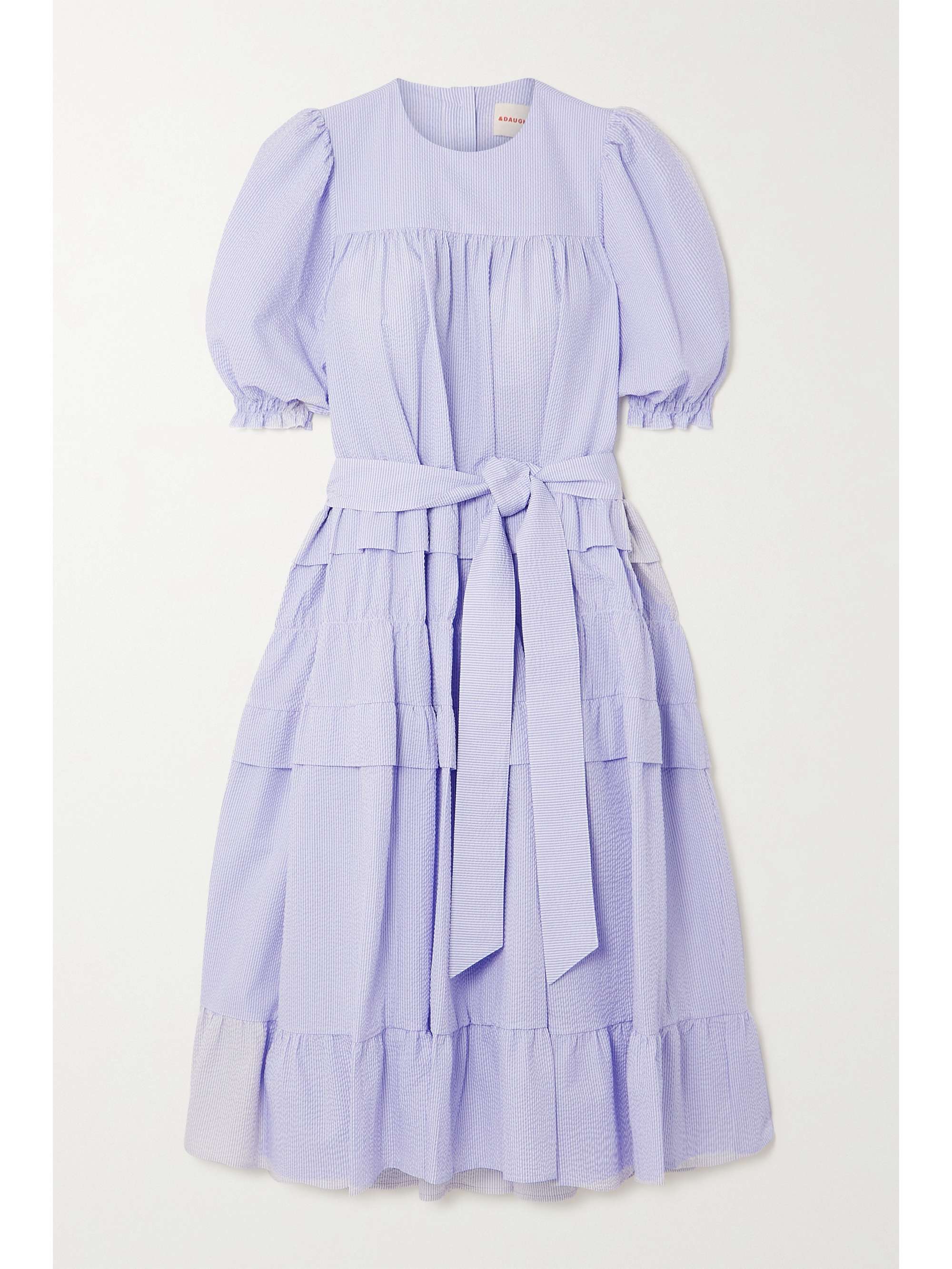 Blue + NET SUSTAIN Josephine pinstriped 