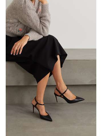CHRISTIAN LOUBOUTIN Jenlove 85 leather pumps