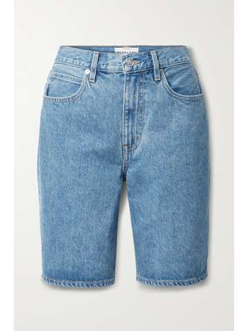 SLVRLAKE + NET SUSTAIN London organic denim shorts