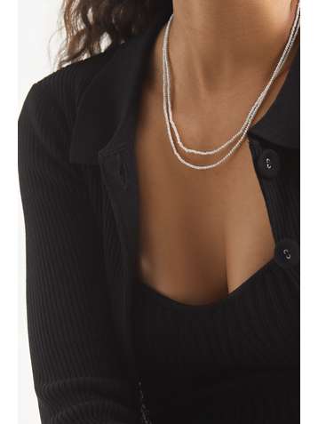MIZUKI 14-karat gold pearl necklace