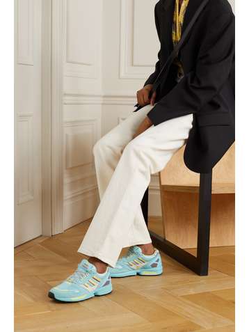ADIDAS ORIGINALS Baskets en daim et en résille ZX 8000