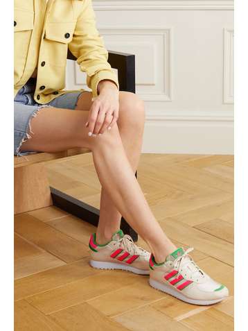 ADIDAS ORIGINALS Baskets en daim et cuir synthétiques, nylon et gros-grain Special 21 W