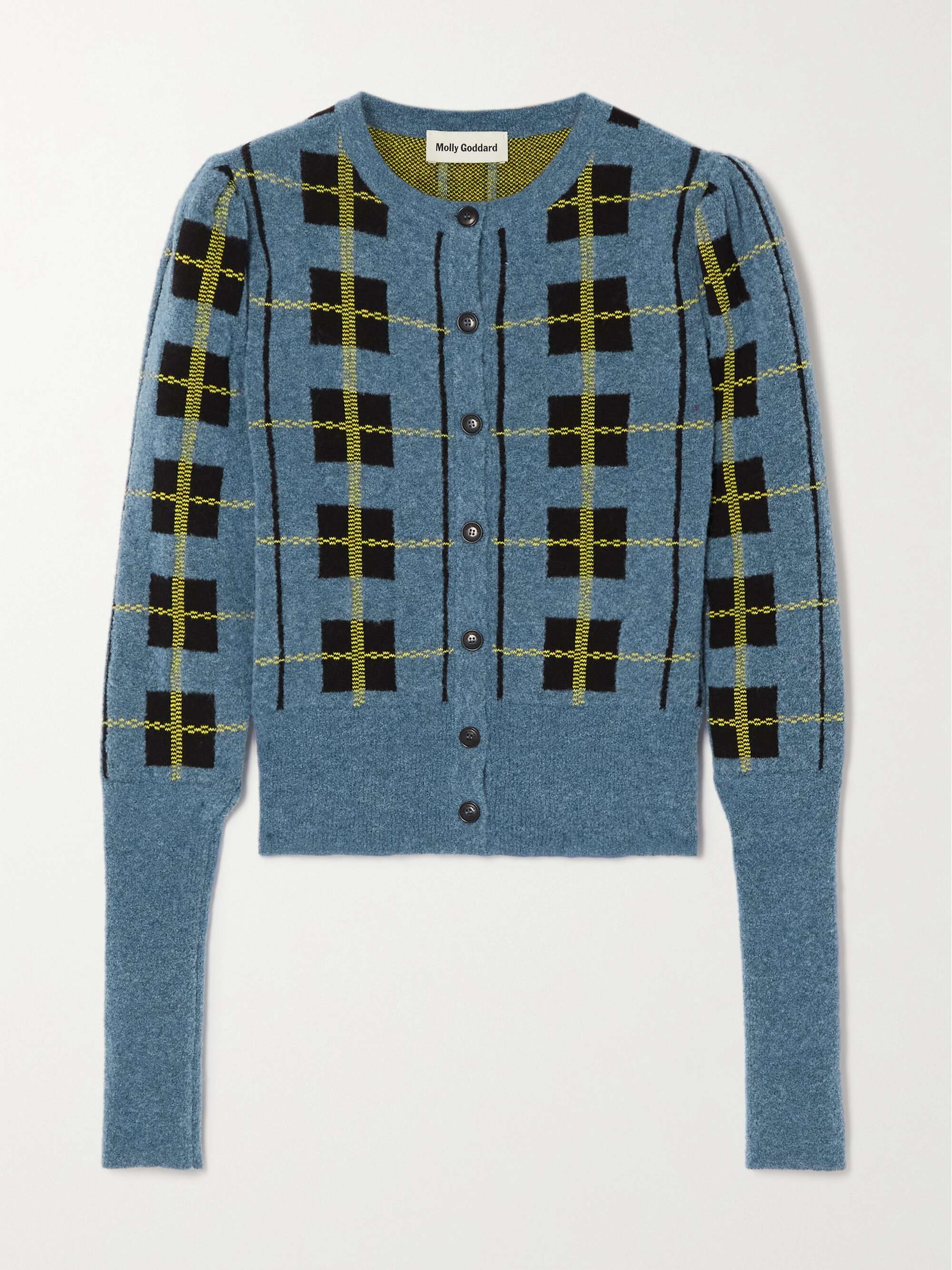 jacquard-knit cardigan | MOLLY GODDARD 